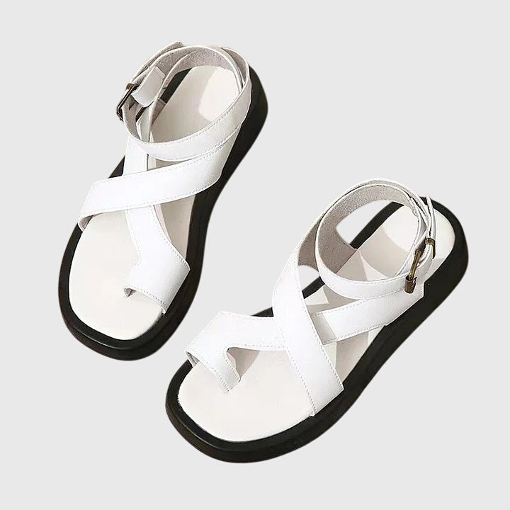 Sadie | Orthopedic Platform Buckle Sandals