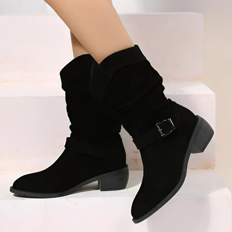 Sadie | Slouchy Pointed Toe Boots