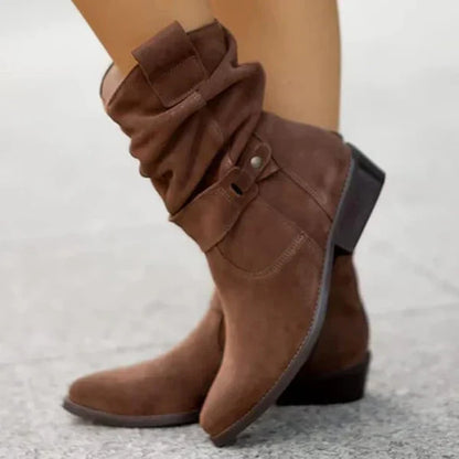 Sadie | Slouchy Pointed Toe Boots