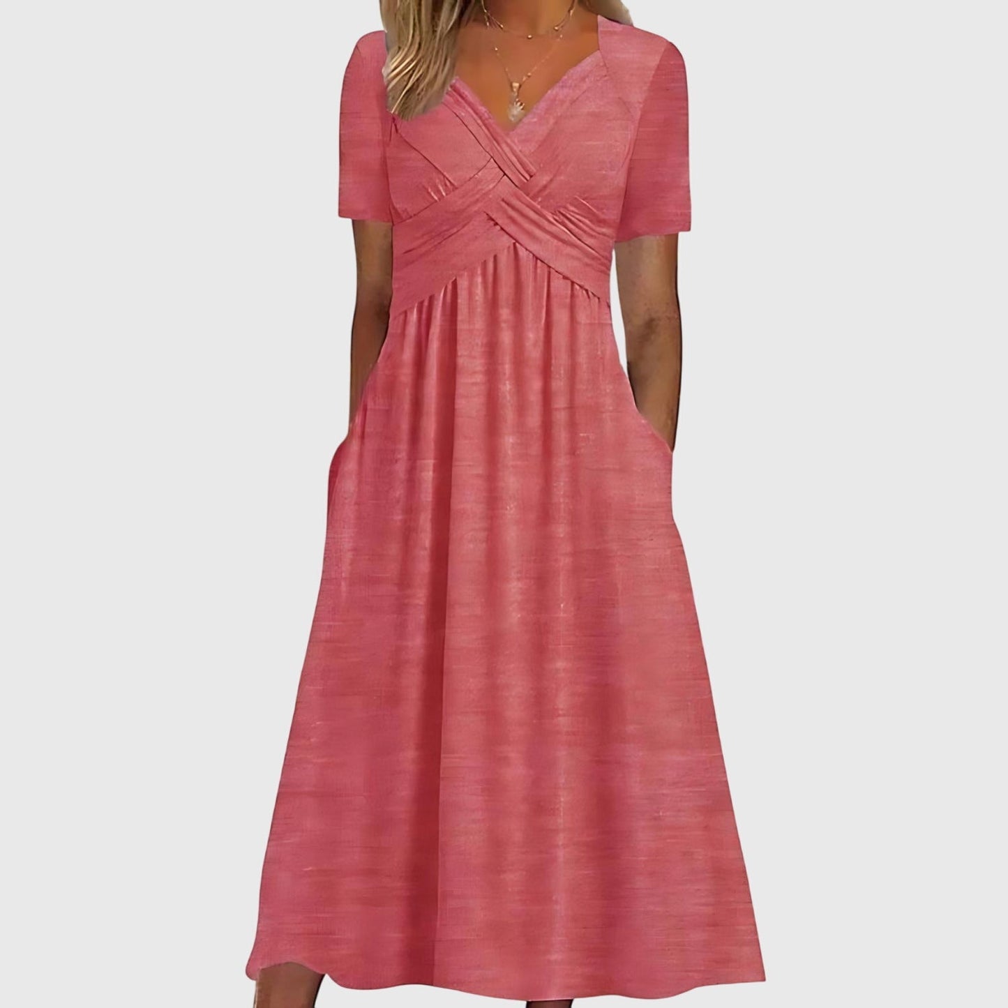 Sandra | Elegant Fitted Midi Dress