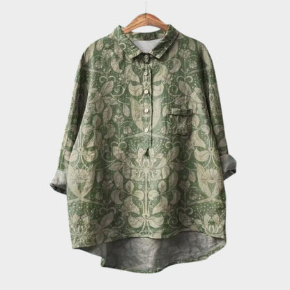 Eleanor | Floral Nature Print Blouse