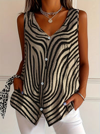 Skylar | Sophisticated Sleeveless Blouse