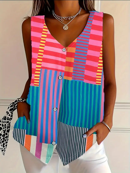 Skylar | Sophisticated Sleeveless Blouse