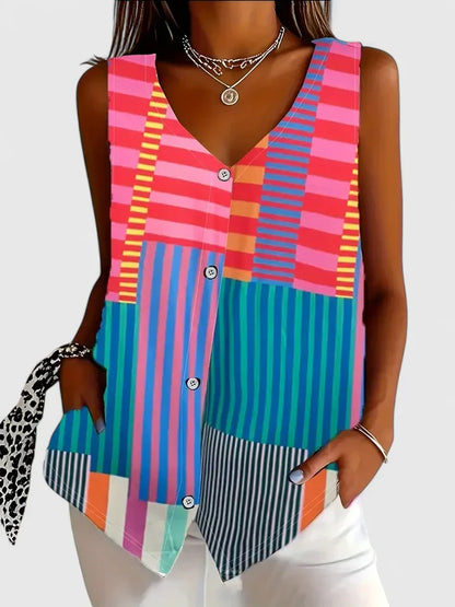 Skylar | Sophisticated Sleeveless Blouse