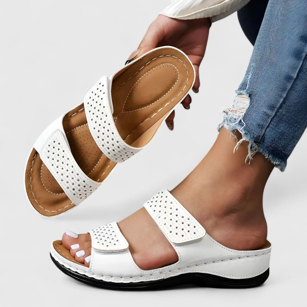 Sophia | Orthopedic Flat Sandals
