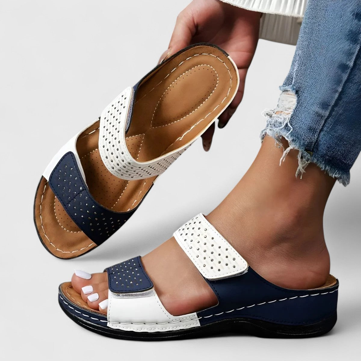 Sophia | Orthopedic Flat Sandals