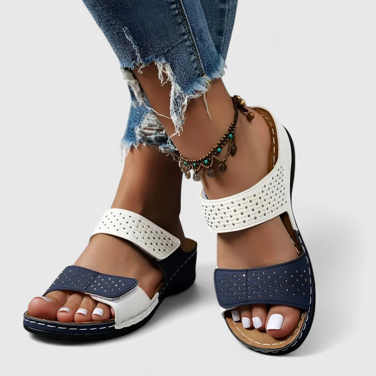 Sophia | Orthopedic Flat Sandals