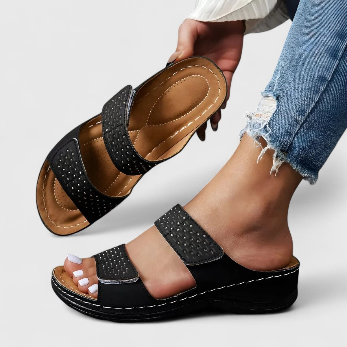 Sophia | Orthopedic Flat Sandals