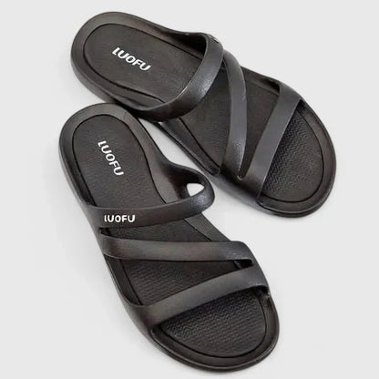 Tara | Orthopedic Flat Slide Sandals