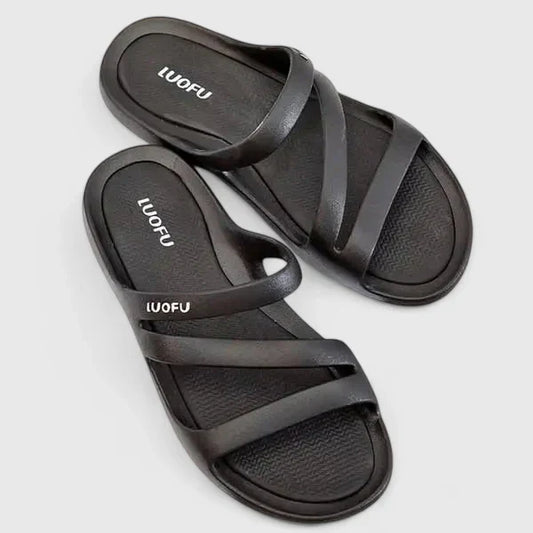 Tara | Orthopedic Flat Slide Sandals