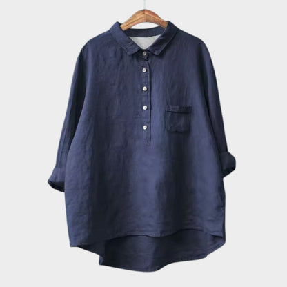 Tessa | Comfortable Collar Blouse Shirt