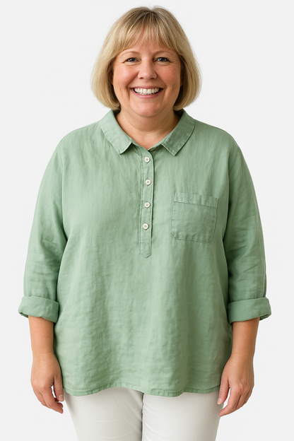 Tessa | Comfortable Collar Blouse Shirt