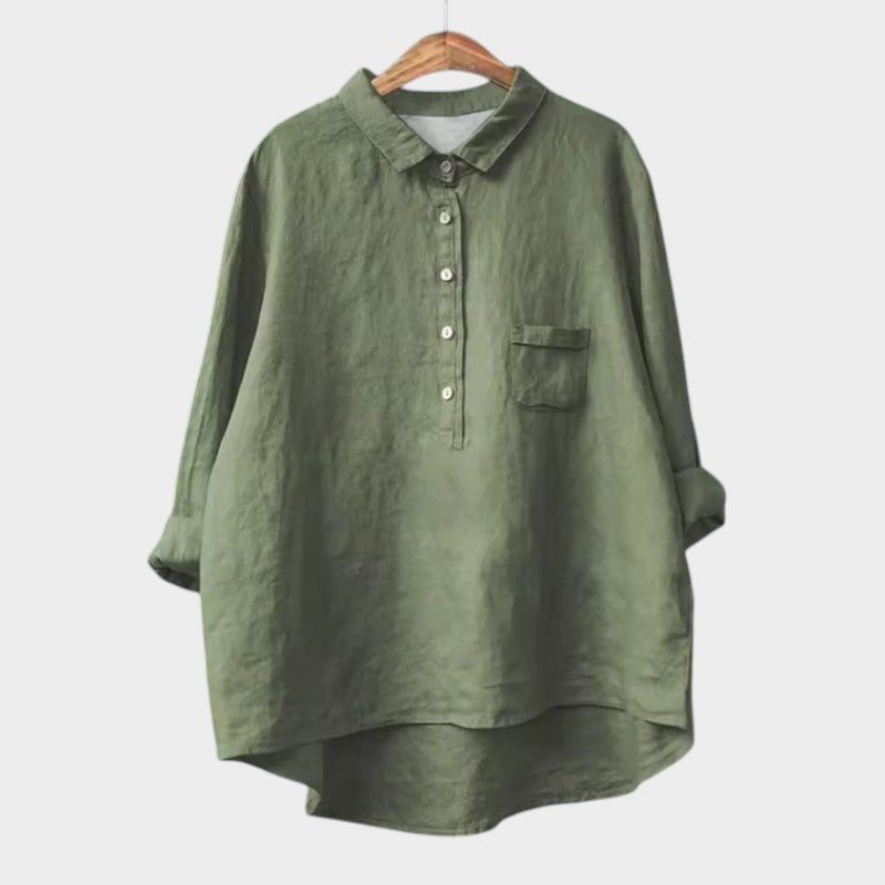 Tessa | Comfortable Collar Blouse Shirt
