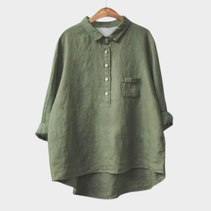 Tessa | Comfortable Collar Blouse Shirt