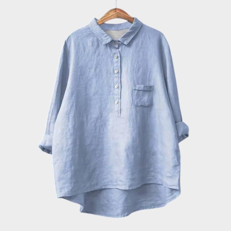 Tessa | Comfortable Collar Blouse Shirt