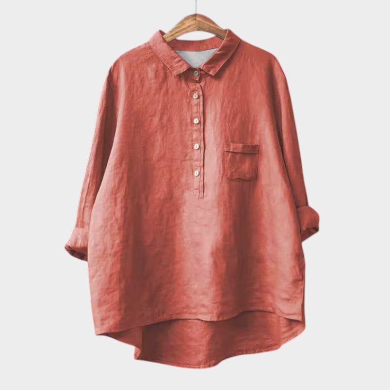 Tessa | Comfortable Collar Blouse Shirt