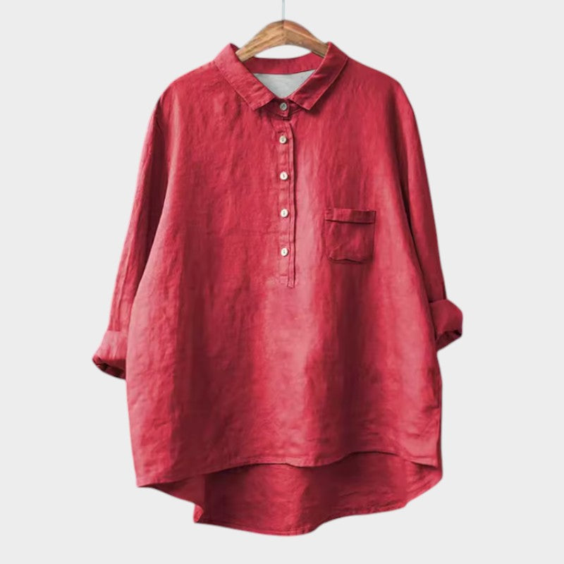 Tessa | Comfortable Collar Blouse Shirt