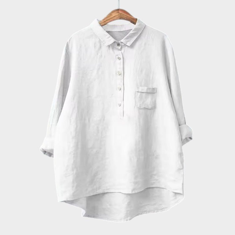 Tessa | Comfortable Collar Blouse Shirt
