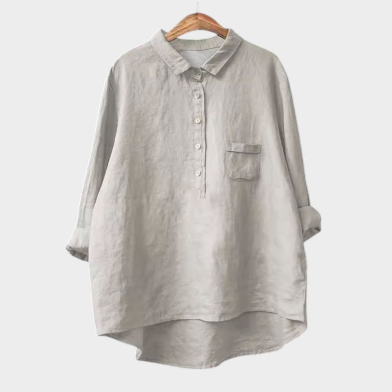 Tessa | Comfortable Collar Blouse Shirt