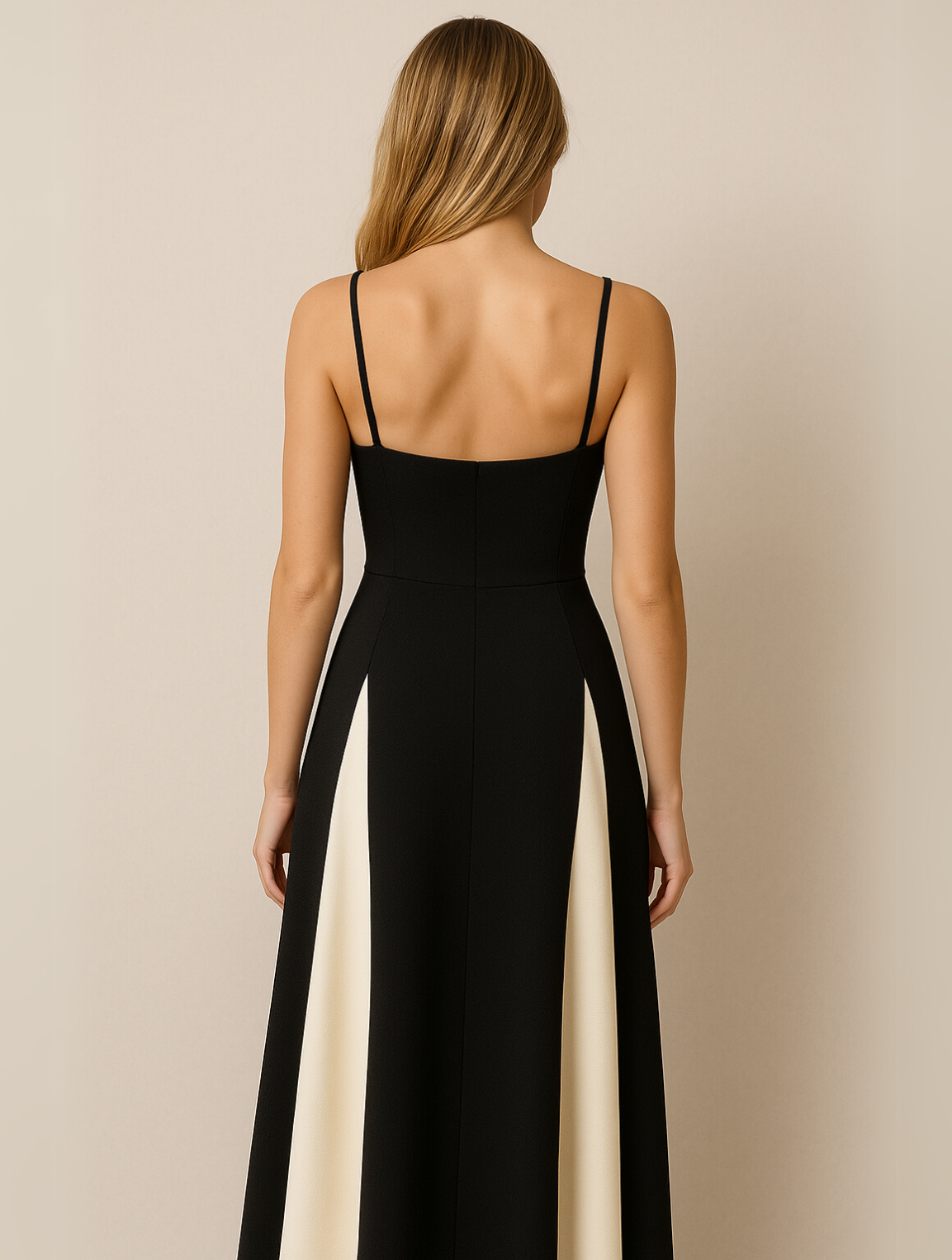 Veronica | Two Tone Formal Maxi Dress for Wedding Guest