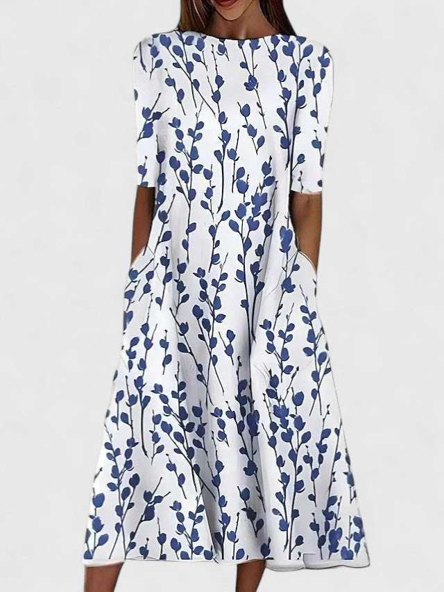 Vanessa | Floral Midi Dress
