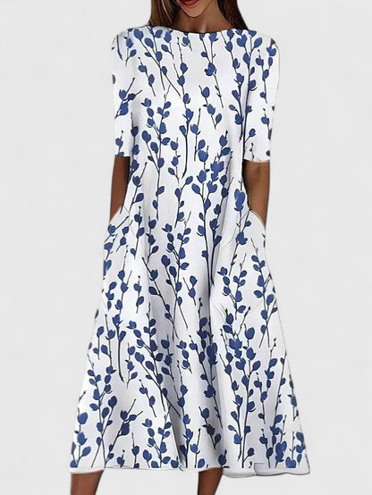 Vanessa | Floral Midi Dress