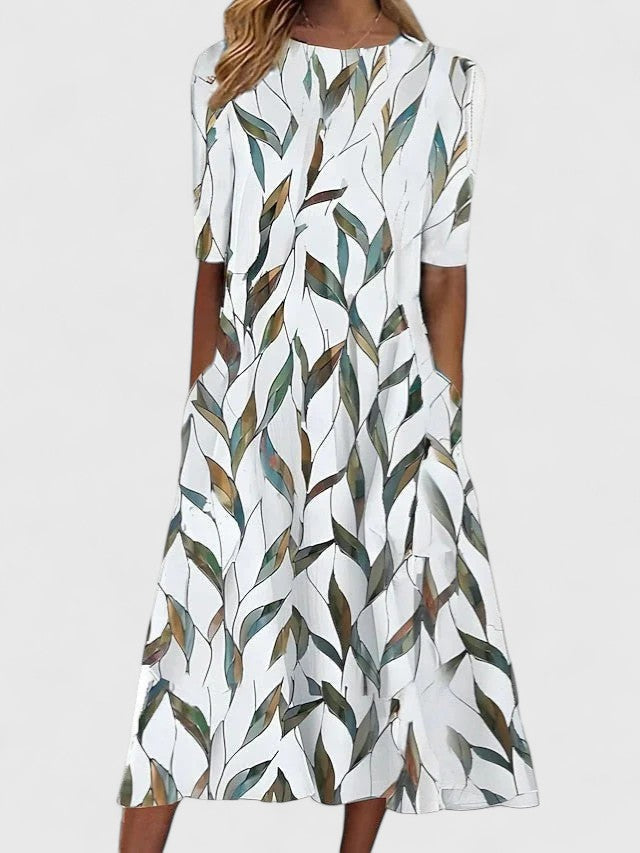 Vanessa | Floral Midi Dress