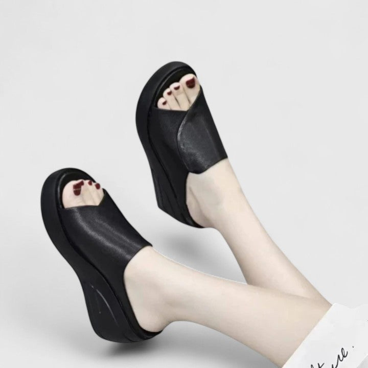 Vera | Orthopedic Platform Wedge Sandals