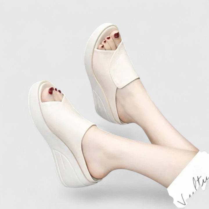 Vera | Orthopedic Platform Wedge Sandals