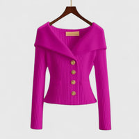 Victoria | Elegant Cardigan With Buttons