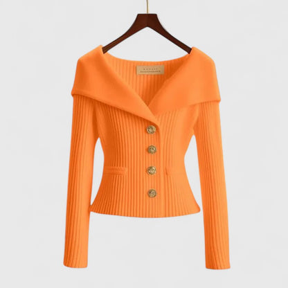 Victoria | Elegant Cardigan With Buttons