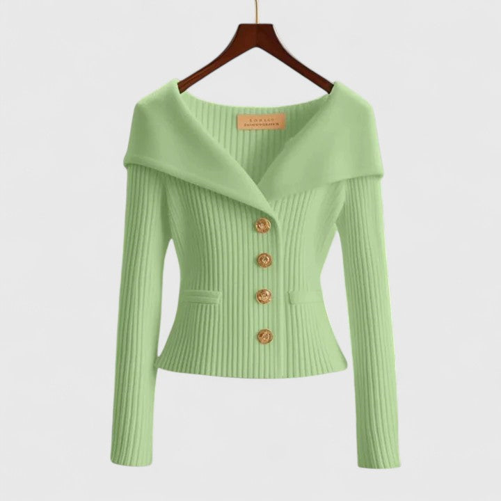 Victoria | Elegant Cardigan With Buttons