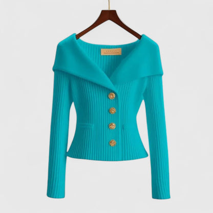 Victoria | Elegant Cardigan With Buttons