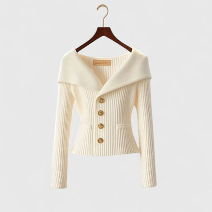 Victoria | Elegant Cardigan With Buttons