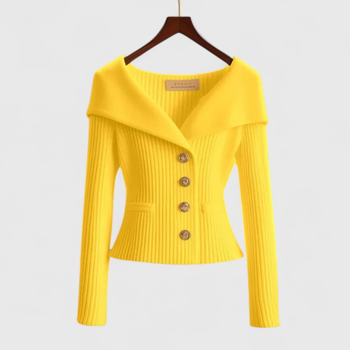 Victoria | Elegant Cardigan With Buttons