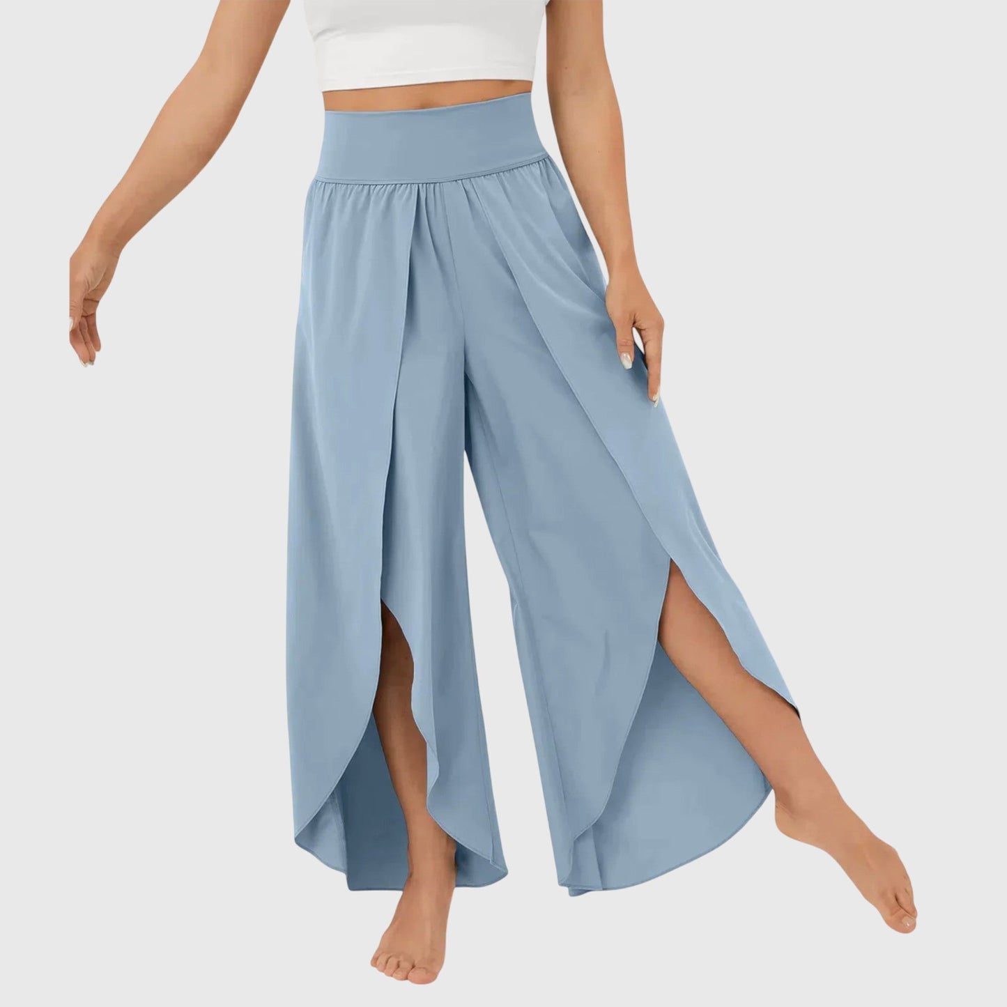 Violet | Comfortable High Waist Wide Leg Pants
