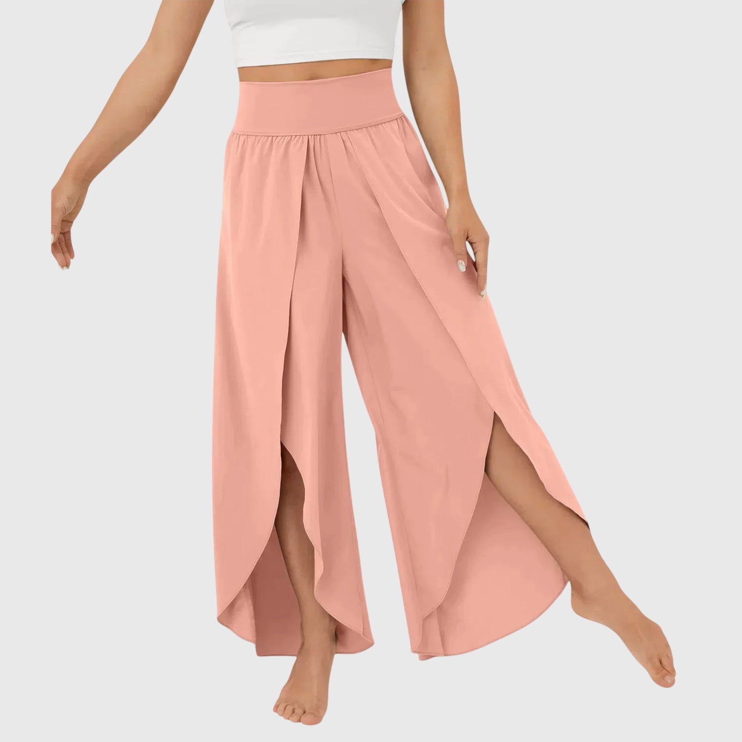 Violet | Comfortable High Waist Wide Leg Pants