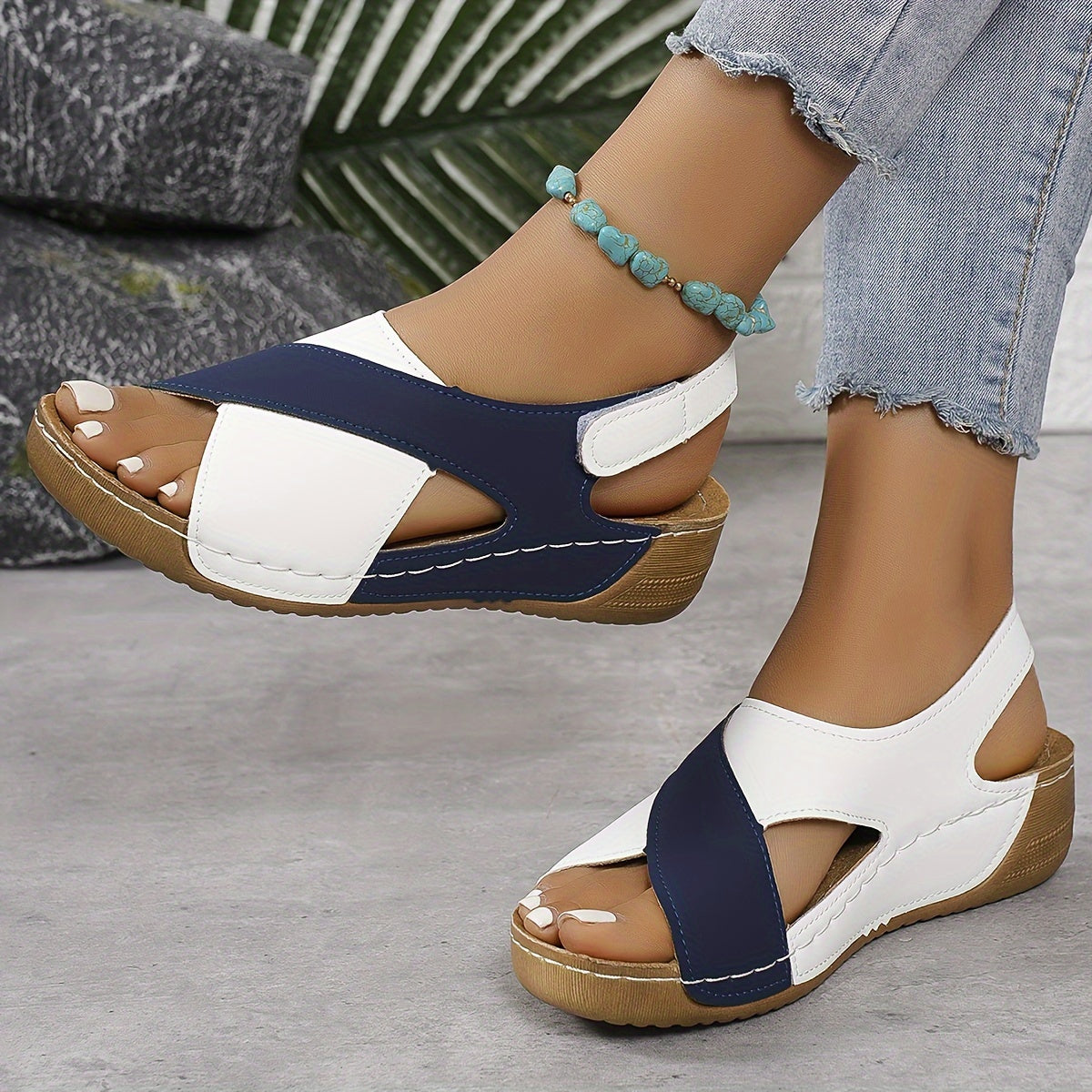 Violet | Orthopedic Wedge Sandals