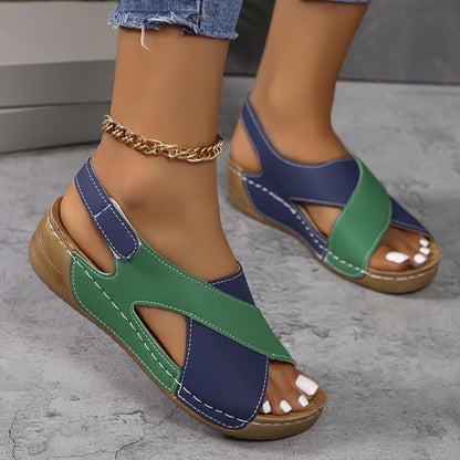 Violet | Orthopedic Wedge Sandals