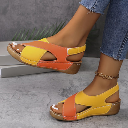 Violet | Orthopedic Wedge Sandals