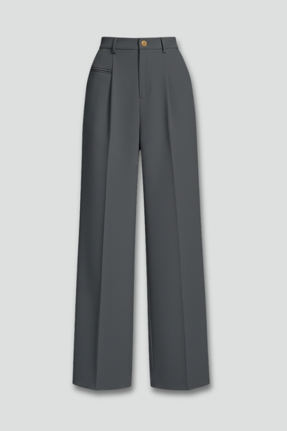 Addison | Elegant Pleated Wide Leg Palazzo Trousers