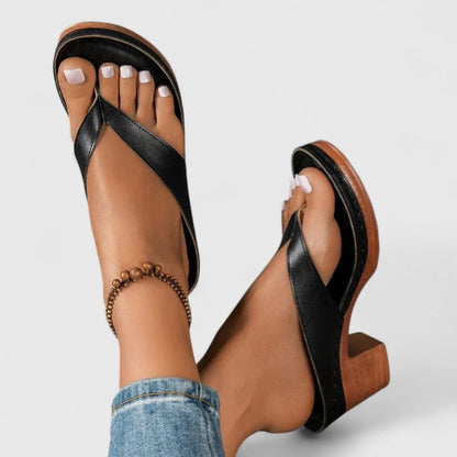 Wren | Orthopedic Block Heel Mules