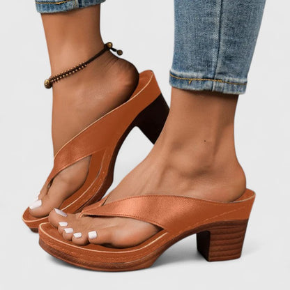 Wren | Orthopedic Block Heel Mules