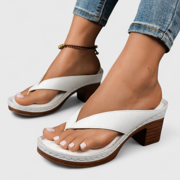 Wren | Orthopedic Block Heel Mules