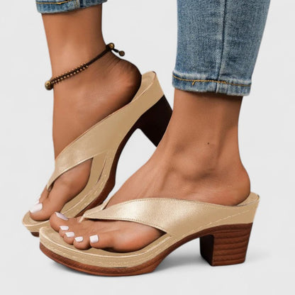 Wren | Orthopedic Block Heel Mules