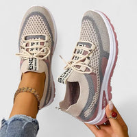 Zara | Orthopedic Color Lace-Up Sneakers