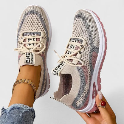 Zara | Orthopedic Color Lace-Up Sneakers