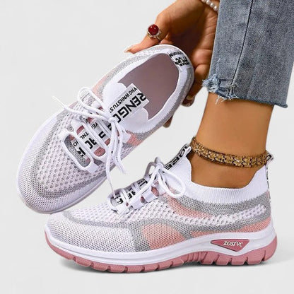 Zara | Orthopedic Color Lace-Up Sneakers