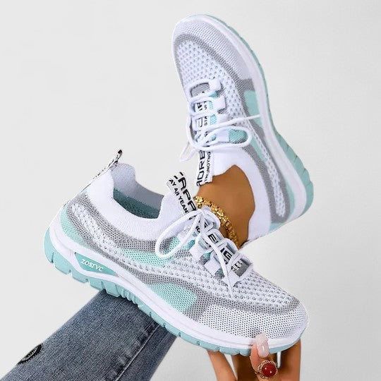 Zara | Orthopedic Color Lace-Up Sneakers