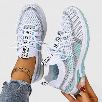 Zara | Orthopedic Color Lace-Up Sneakers
